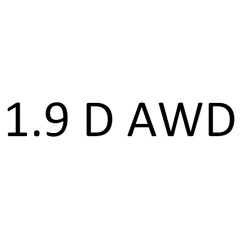1.9 D AWD NF8Q 64 к.с. 1998-2004