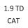 1.9 TD CAT 230 A4.000 80 к.с. 1994-2002