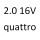 2.0 16V quattro ACE 140 к.с. 1994-1997