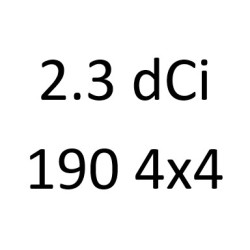 2.3 dCi 190 4x4 U3MD M9T 260 190 к.с. 2017-
