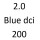 2.0 Blue dCi 200 JRAL M9R 650 200 к.с. 2018-