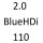 2.0 BlueHDi 110 AHM DW10FUE 110 к.с. 2015-2019