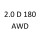 2.0 D180 AWD 204DTD 204DTF AJ20D4 179 к.с. 2017-