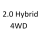2.0 Hybrid 4WD 4B11 S61 Y61 200 к.с. 2017-2021