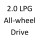 2.0 LPG All wheel Drive G4GC 141 к.с. 2009-2010