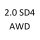 2.0 SD4 AWD 241 к.с. 2017-