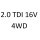 2.0 TDI 16V 4WD CFHC 140 к.с. 2010-
