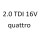 2.0 TDI 16V quattro CFFB BKD CBAB 140 к.с. 2004-2012