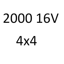 2000 16V 4x4 J89 (F19,M19) 20 XEJ 150 к.с. 1989-1990