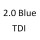 2.0 Blue TDI 3C5 CBAC 143 к.с. 2009-2010