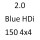 2.0 BlueHDi 150 4x4 AHX DW10FD 150 к.с. 2016-
