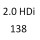 2.0 HDi 138 RHR DW10BTED4 RHJ DW10BTED4 136 к.с. 2006-2013