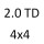 2.0 TD 4x4 140 к.с. 2011-