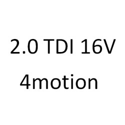 2.0 TDI 16V 4motion 3C5 CBAB BKP 140 к.с. 2005-2010