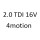 2.0 TDI 16V 4motion CFHC 140 к.с. 2010-2015