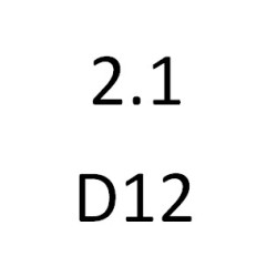 2.1 D12 P9A XUD11A 82 к.с. 1994-1996