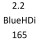 2.2 BlueHDi 165 4HH DW12RUC 165 к.с. 2019-