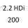 2.2 HDi 200 4HL DW12C 204 к.с. 2010-