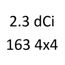 2.3 dCi 163 4x4 U3MB M9T 260 163 к.с. 2017-