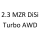 2.3 MZR DISI Turbo AWD ER103 L3 VDT 238 к.с. 2006-2014