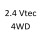 2.4 Vtec 4WD RD7 K24A1 160 к.с. 2001-2006 