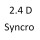 2.4 D Syncro 70A 70H 70DA 70DH AAB 78 к.с. 1992-1998
