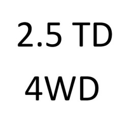 2.5 TD 4WD P25V 4D56-T 87 к.с. 1991-2003