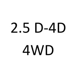 2.5 D 4D 4WD KLH18 KLH28 2KD FTV 102 к.с. 2001-2006