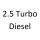 2.5 Turbo Diesel THY DK5ATE 129 к.с. 1994-1999