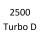 2500 Turbo D 834D 8144 91 101 к.с. 1984-1988