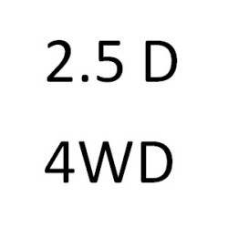 2.5 D 4WD 4D56 8V 75 к.с. 1996-2005
