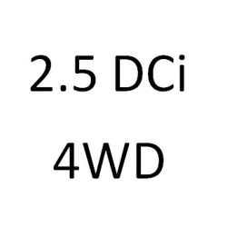 2.5 DCi 4WD D40 YD25DDTi 144 к.с. 2007-