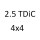 2.5 TDiC 4x4 D22 TD25TI 103 к.с. 1998-2001
