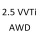 2.5 VVTi AWD AXAA54 A25A-FKS 203 к.с. 2018-