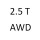 2.5 T AWD 275 B 5254 T2 209 к.с. 2002-2014