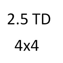 2.5 TD 4x4 WL T 84 к.с. 2002-2006
