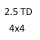 2.5 TD 4x4 WL T 84 к.с. 2002-2006