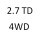 2.7 TD 4WD TD27ETi 131 к.с. 1997-2004