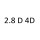 2.8 D 4D GDJ150 GDJ155 1GD FTV 200 к.с. 2018-