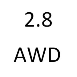 2.8 AWD LAU 305 к.с. 2009-2016
