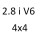 2.8 i V6 4x4 AMY AAA 174 к.с. 1996-2000