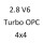 2.8 V6 Turbo OPC 4x4 A 28 NER B 28 NER 325 к.с. 2009-2017