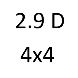 2.9 D 4x4 MB OM 662 99 к.с. 1999-1999