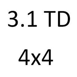 3.1 TD 4X4 4 JG2T 109 к.с. 1992-2001