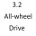 3.2 All-wheel Drive TDB4 JT632 JB632 N32A 233 к.с. 2009-2015