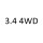 3.4 4WD VCK30 VCK40 5VZ FE 190 к.с. 1999-2004