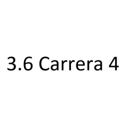3.6 Carrera 4 M 96 03 320 к.с. 2001-2004