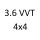 3.6 VVT 4x4 ERB 290 к.с. 2016-