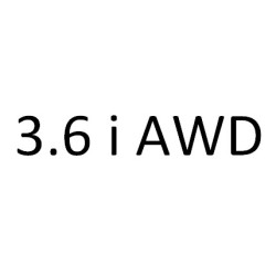 3.6 i AWD BNF EZ36D 260 к.с. 2015-