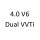 4.0 V6 Dual VVTi GRJ150 1GR FE 279 к.с. 2009-